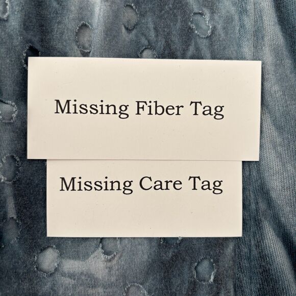 Parsley Sage Womens Lagenlook Button Up Top Small Artsy Distressed Grunge - Picture 4 of 8